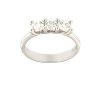 Anello Soranzo Gioielli Donna Trilogy in Oro bianco Diamante 0.90 Ct AM10406021 - AM10406021